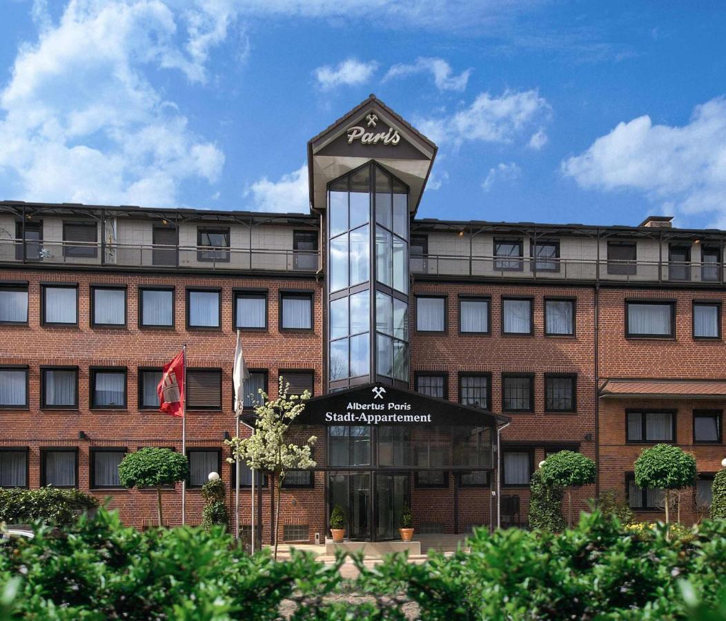 Albertus Paris Aparthotel Hamburg-Harburg Buitenkant foto